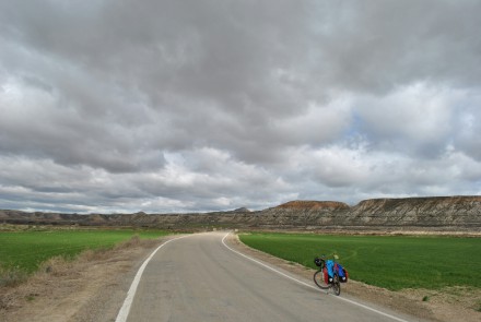 Contra el viento, rumbo al Norte y la vieja amiga Iruña.